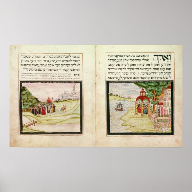 Poster The Banishment of Hagar and Ishmael (Devant)