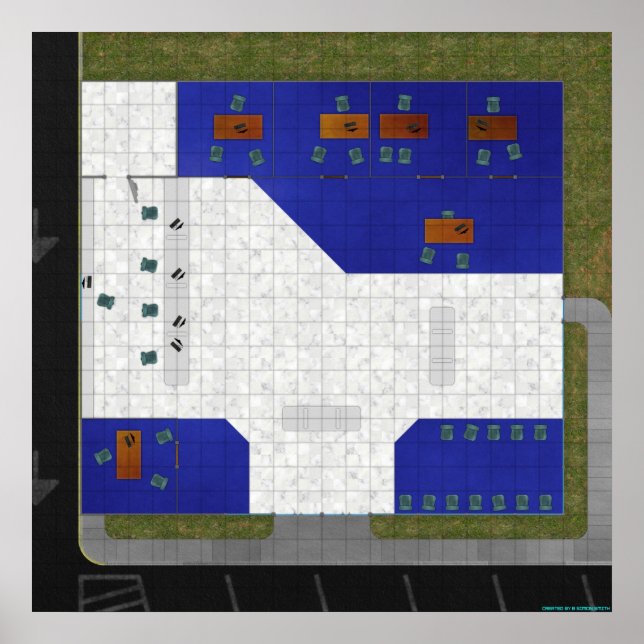 Poster The Bank (Devant)