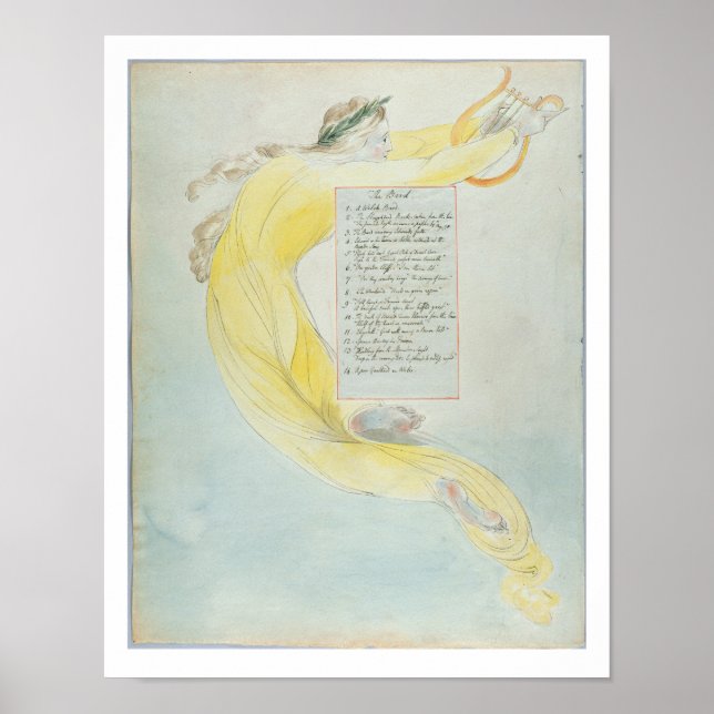 Poster "The Bard", design 52 de "The Poems of Thomas Gr" (Devant)
