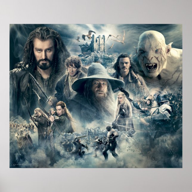 Poster THE BATTLE of FIVE ARMIES™ (Devant)