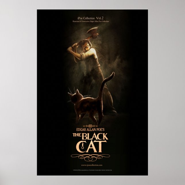 Poster "The Black Cat" (Devant)