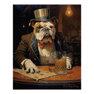 Poster The Bulldog 002 - Odessa Leyendecker