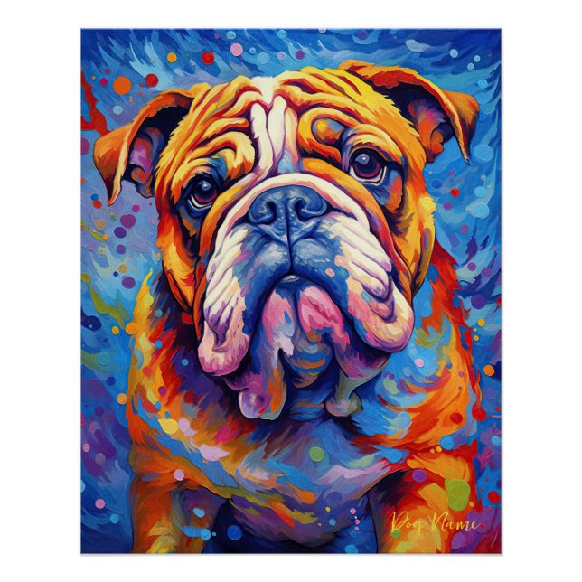 Poster The Bulldog 003 - Zetton Ziana (Devant)