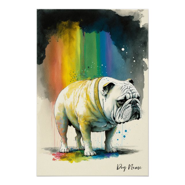 Poster The Bulldog - Composition 009 (Devant)