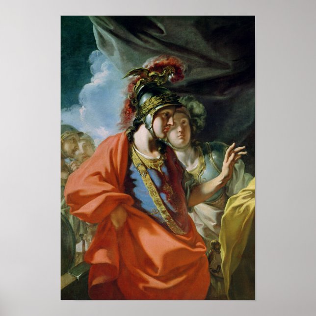 Poster The Clemency of Alexander the Great (Devant)