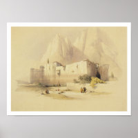 The Convent of St Catherine, Mount Sinai, février