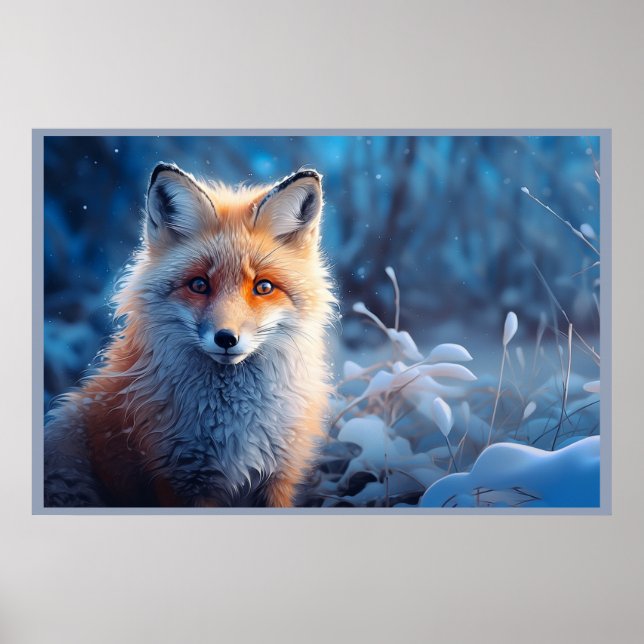 Poster The Cunning Fox of the Woods (Devant)