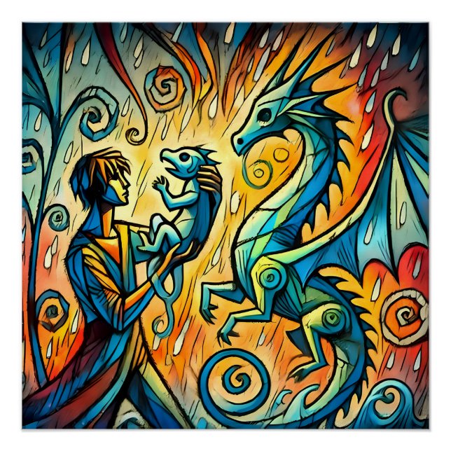 Poster  the dragon keeper (Devant)