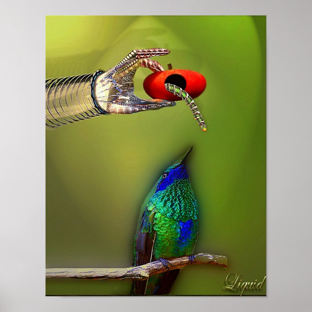 Poster The Early Bird Print (Devant)