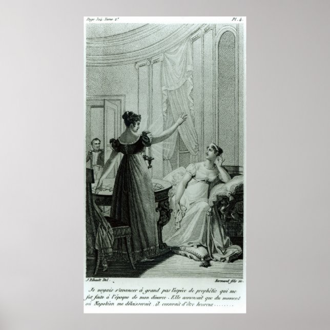 Poster The Empress Josephine reveals the prophesy (Devant)