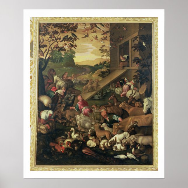 Poster The Entrance of the Animals into the Ark (Devant)