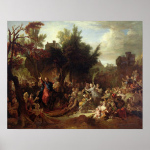Poster The Entry of Christ into Jerusalem, c.1720