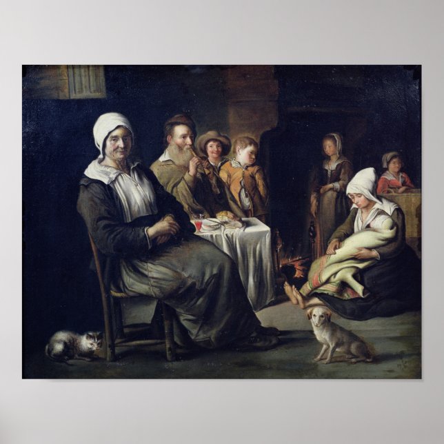 Poster The Family Meal (Devant)