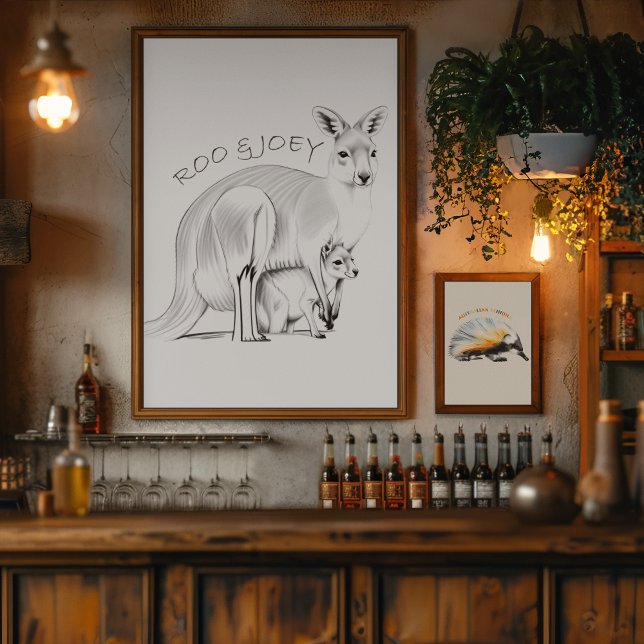 Poster The Famous Australian Kangaroo (Créateur téléchargé)