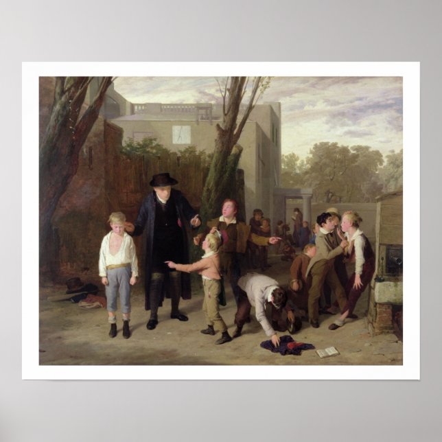 Poster The Fight Interrupted (Devant)