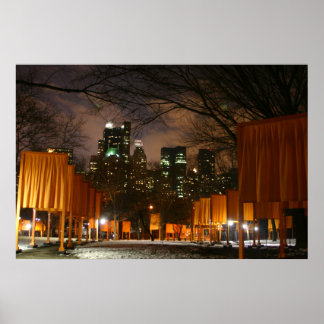 Poster The Gates, New York, février 2005