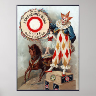 Poster The great Arm & Hammer brand soda, c. 1900