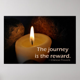 Poster The journey is the reward