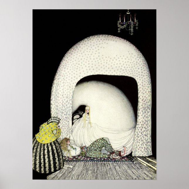 Poster The Lad's Wig Was Removed While He Slept (Devant)