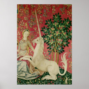 Poster The Lady and the Unicorn: 'Sight'