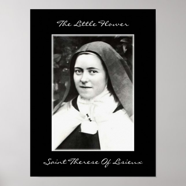 POSTER THE LITTLE FLOWER SAINT THERESE OF LISIEUX (Devant)