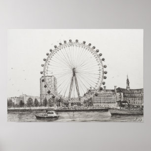 Poster The London Eye 30/10/2006