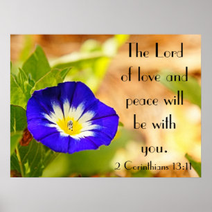 Poster The Lord of love bible verse reminder