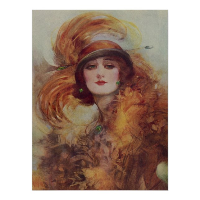 Poster The Lure of The Green Eyes - W.H. Barribal (Devant)