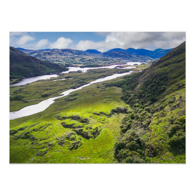 Poster The Majestic Expanse of Ladies' View (Devant)