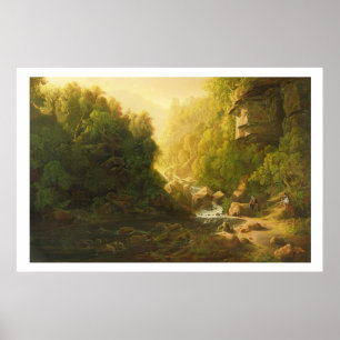 Poster The Mountain Torrent, c.1820-30 (oil on canvas)