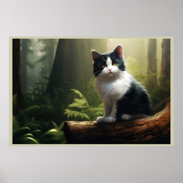 Poster The Mystery of Wild Cats (Devant)