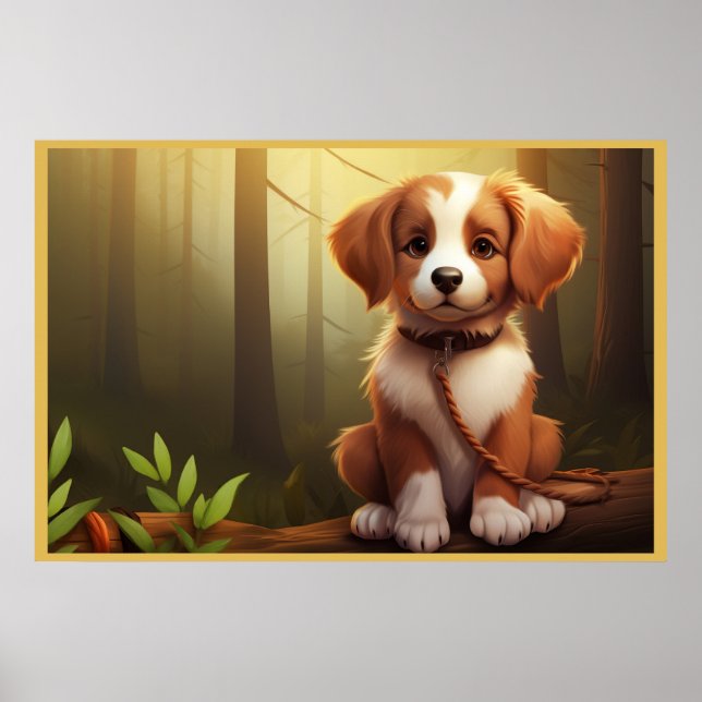 Poster The Mystery of Wild Forest Dogs (Devant)