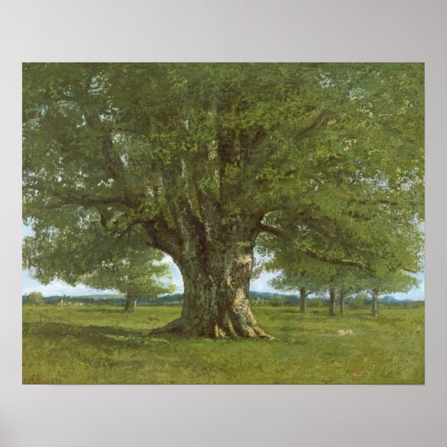 Poster The Oak of Flagey, called Vercingetorix (Devant)