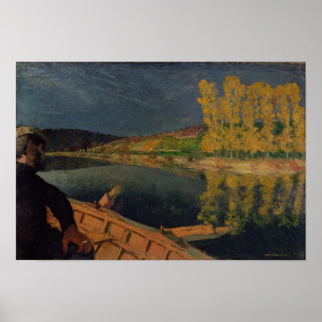 Poster The Oarsman, 1897 (Devant)