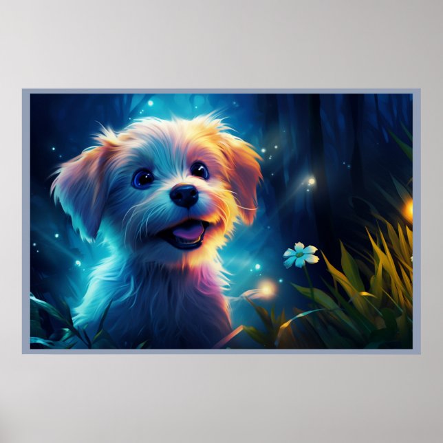 Poster The Playful Antics of the Cute Pooch (Devant)