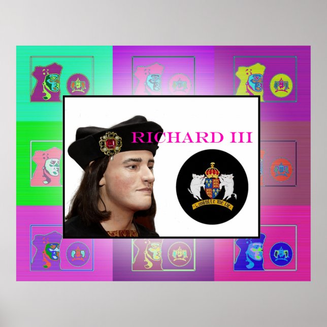 Poster The Pop Art Richard III (2) (Devant)