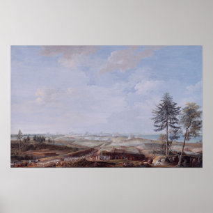 Poster The Siege of Yorktown in 1781, 1784