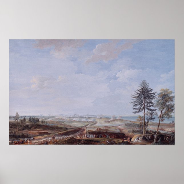 Poster The Siege of Yorktown in 1781, 1784 (Devant)