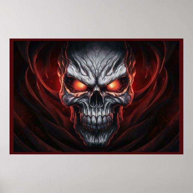 Poster The Skull 03 (Devant)