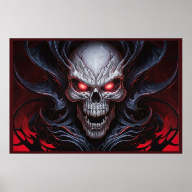 Poster The Skull 06 (Devant)