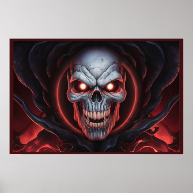 Poster The Skull 07 (Devant)