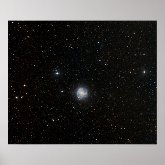 Poster The Southern Pinwheel Galaxy (Devant)