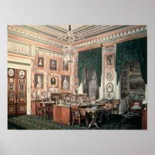 Poster The Study of Alexander III at Gatchina Palace
