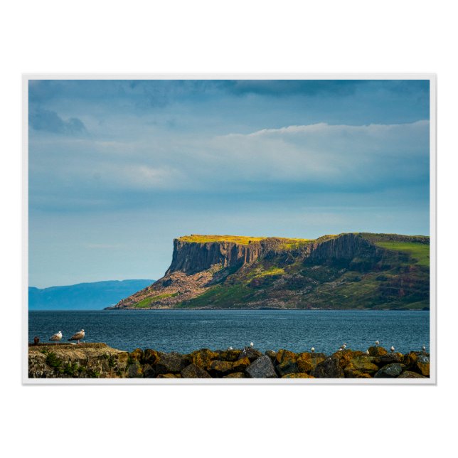 Poster The Towering Bastion of Fair Head (Devant)