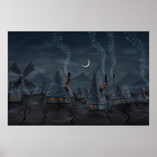 Poster The Village Of Musicians (Devant)