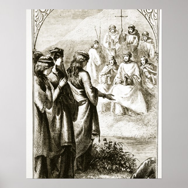 Poster The Vision of the Synod of Clerics, from 'The Tria (Devant)