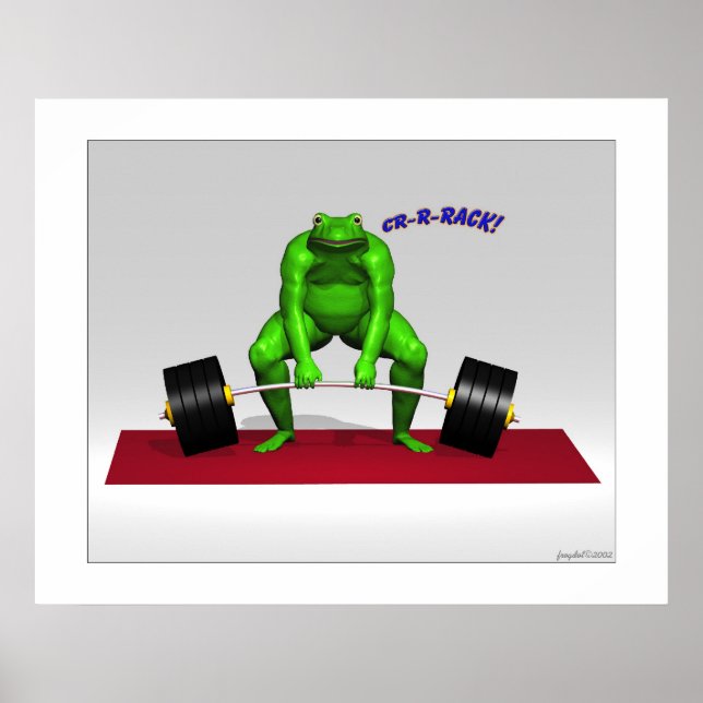 Poster The Weightlifter (Devant)