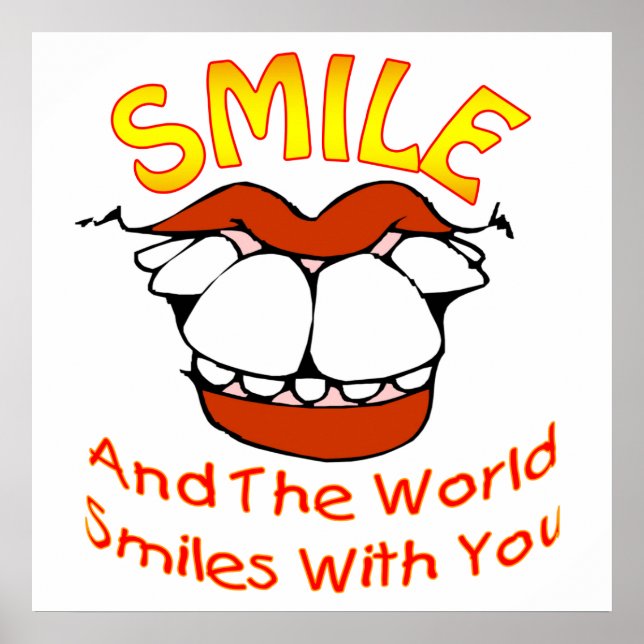 Poster The World Smiles with You (1) (Devant)