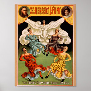 Poster Théâtre de danse hypnotique des Flints