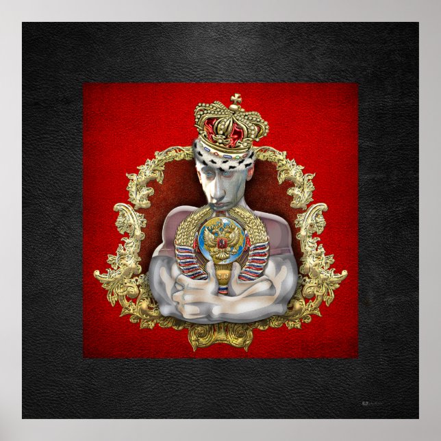 Poster Théâtre de l'Absurde - Rêve de Poutine - URSS 2.0 (Devant)